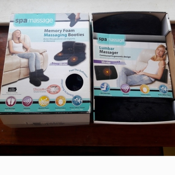Massagers Back And Foot Spa Bundle - Picture 1 of 6